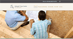 Desktop Screenshot of kalispelltruss.com