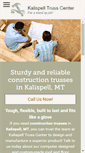 Mobile Screenshot of kalispelltruss.com